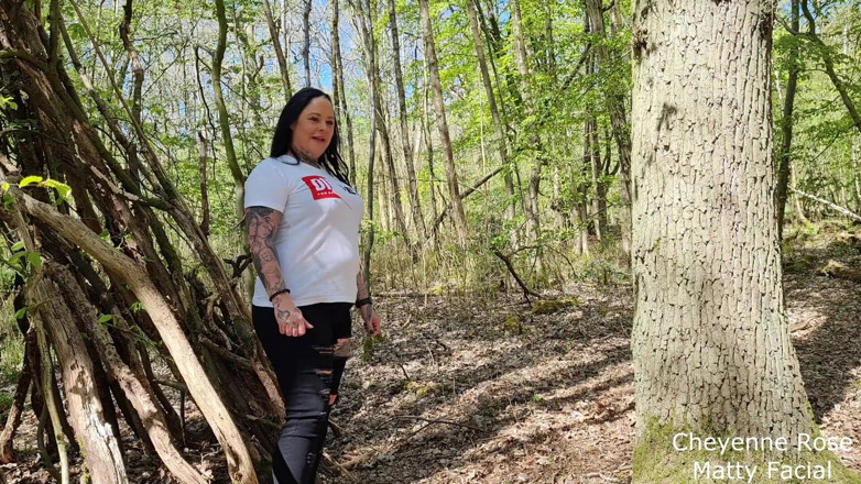 Cheyenne Rose 80: 户外有趣的性爱和颜射