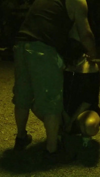 Beautiful Whore Sucking My Dick in the Park