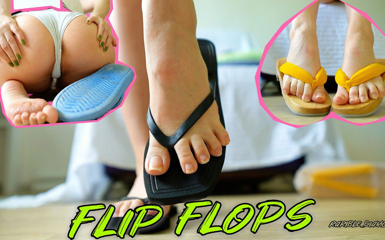 Flip Flops Modeling (Rarible Diamond)