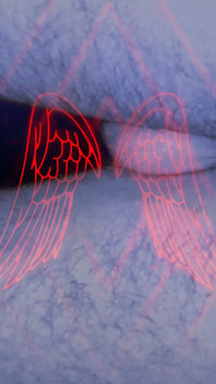 Naked Angel with a Hard Dick
