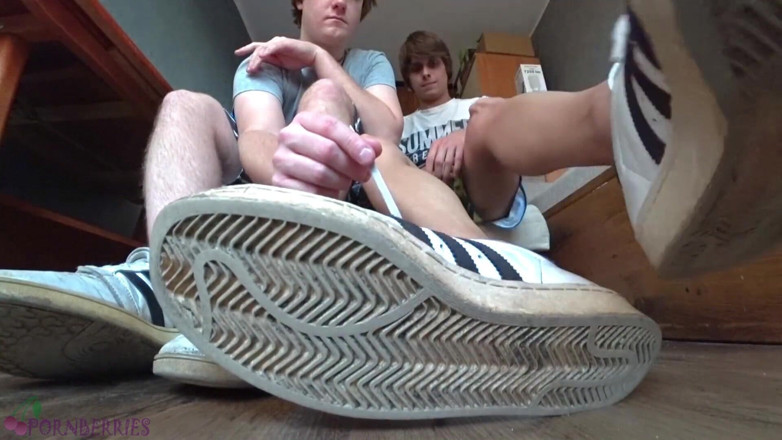 Ethan Alex: Sneakers, socks and bare feet - two masters dominate you