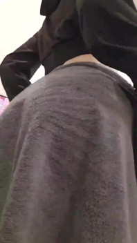 Cute Bubble Butt Femboy Showing His Big Ass