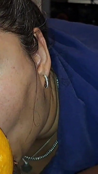 Vild engelsk BBW suger BBC Nata4sex Bollar strök hans kuk med grapefrukt