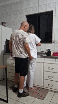 The Maid Got Fucked in the Ass in the Kitchen While Washing the Dishes.