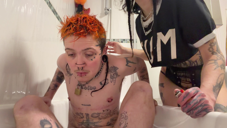 punkgoblin: Piss Punishment &amp; Human Ashtray