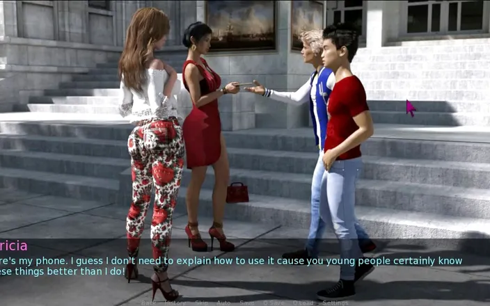 Visual Novels: A wife and stepmother part 24 - boys caught hot milfs
