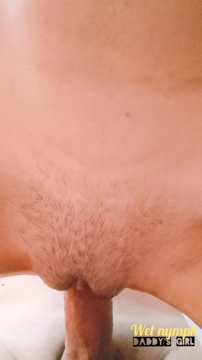 Wet Nymph: Stepdaddy's Fat Cock Fucks Tight Pussy Stepdaughter to Orgasm