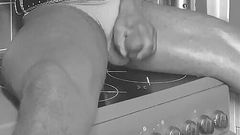 Black smoking muscle stepdad: Black Bodybuilder Fetish Nipple Play & Wank