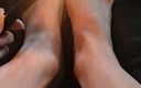 Naughty alchemy: Dripping Candle Wax Over My Perfect Feet