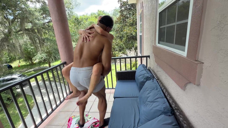 Luv Jones: Balcony Debauchery W/ Bella