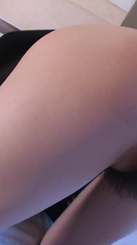 Kana Fujishiro sexy Asian with black hair goes to the party with the boy dressed as a college girl