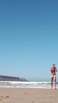 A Day at the Beach, Naked and Sexy - Part 1