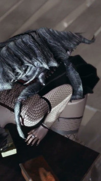 Chaurus Lair. Gothic Alt-girl Got Fucked in Ass by Insect From the Elder Scrolls V Skyrim. Emptie41