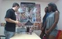 XTime Vod: Stora bröst svart tjej älskar kuk i trekant (Full originalfilm)