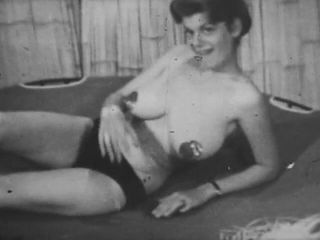 Vintage Usa: Schwarz-weiß-retro-erotikfilm