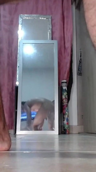 Naked Workout - Uncut Cock Bouncing