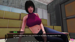 3D Cartoon Porn: Murmur 3 - Adam masuje piersi swojej nauczycielki Helen