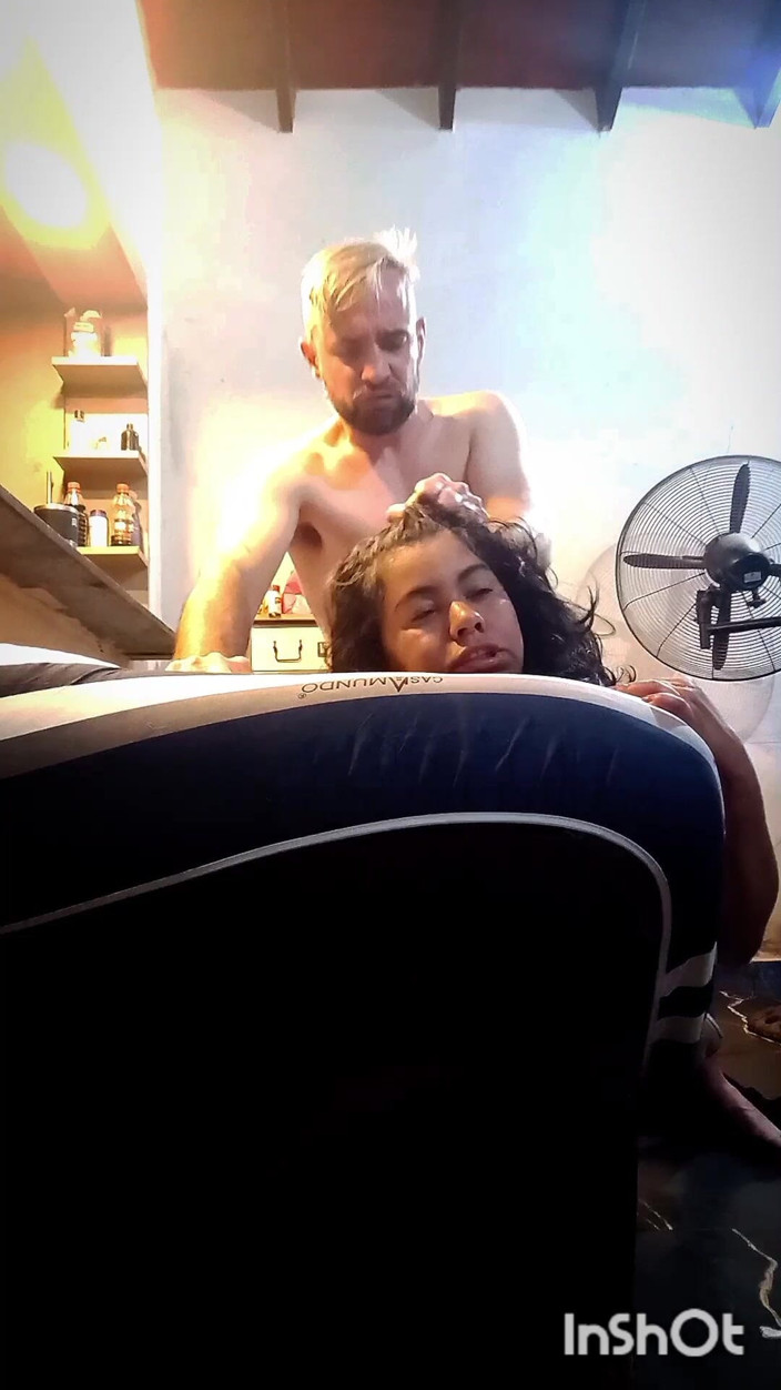 Dirtycouple8343: Latin orta yaşlı seksi kadın acımasızca anal sikiliyor
