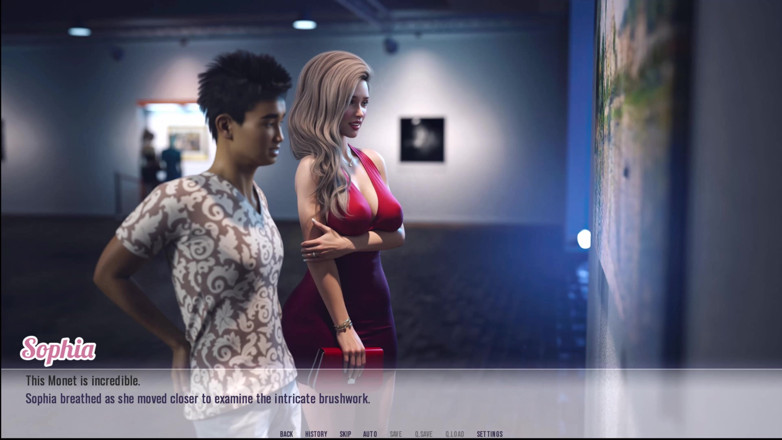 Johannes Gaming: Sophia Parker Desires - 1 the Museum Night Got Wild