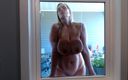 Kimi the MILF stepmom: Here it is smushing my all natural 36DD&amp;#039;s into the window.
