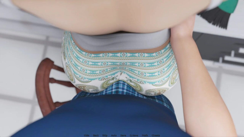 Future Money Man: 継母が家の掃除で助けを必要としています。アレックスが彼女のお尻を擦っている