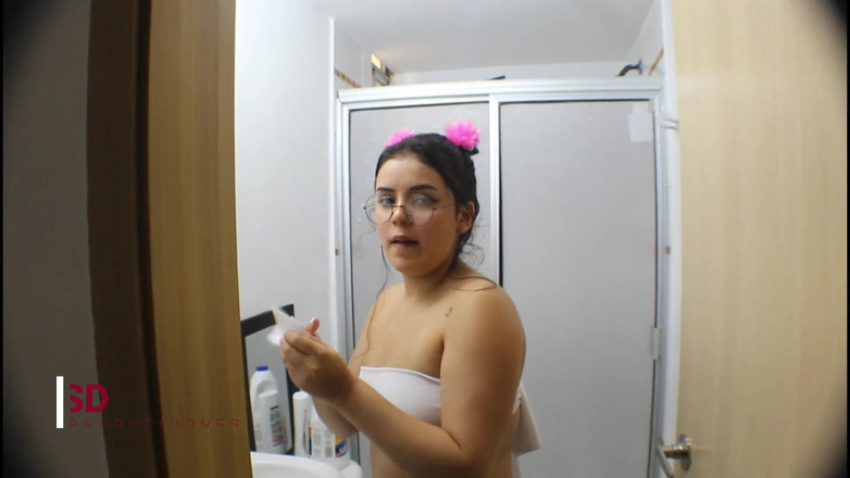 MelanieCaceres: Flirtuji se svým nevlastním bratrem a nečekaně se stane španělské porno