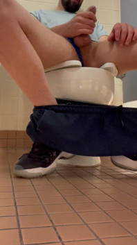 Mall Restroom Tenga Egg Jerk N’ Cum