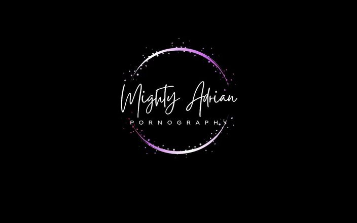Mighty Adrian X: 신음하는 동안 큰 흑인 자지를 자위하는 발정난 남자