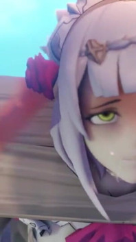 Genshin Impact's Noelle Loves Fucking in BDSM Toys Gangbanged by a Group of Hilichurls 60 Fps