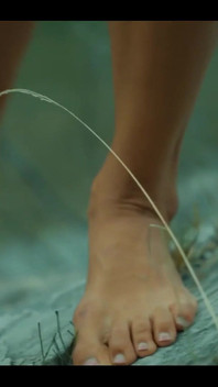Full Video Check Out My Cute Tanned Feet Strolling Along a Lake Shore