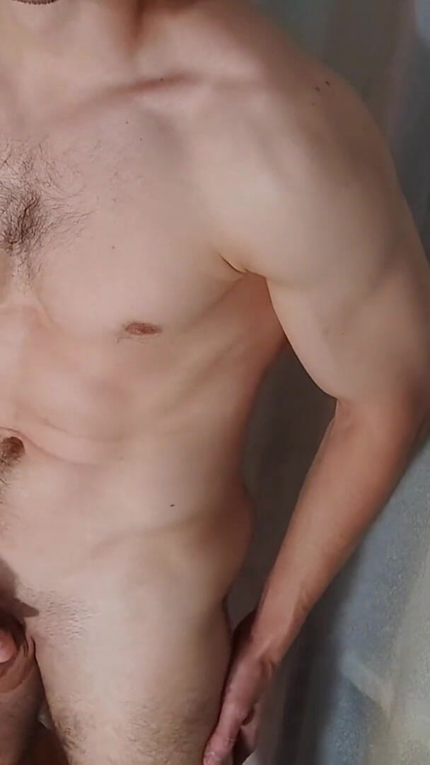 Hot Young Guy with a Big Dick Jerking off and Moaning - Alexhuff (AlexHuff)