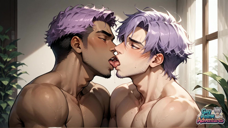 Gay Anime Adventures: Fantastické gay porno s největšími orgasmy análního nájezdu a hovězí...