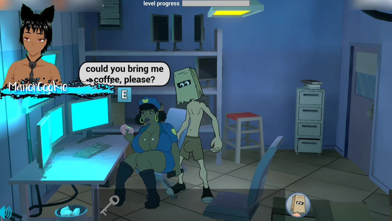 Manor Cookie: Fuckerman - copbang - подивіться на цих сексуальних поліцейських, і їм потрібна наша допомога, заповнюючи їхні дірки