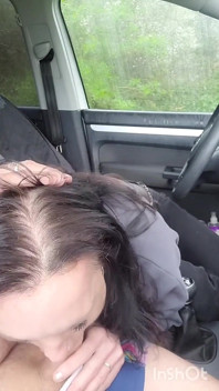 공공 요원 : 좌초 된 자전거 타는 자지 픽업 - 오럴, 자동차 섹스 및 시오후키 오르가로 따뜻하게 도와주어