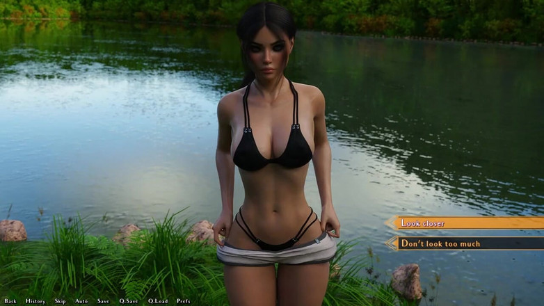 LoveSkySan69Real: Essere un dik 0.7.0 parte 212 La ragazza Jill in costume da...