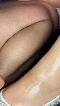 Droom geoliede voet in schoenen