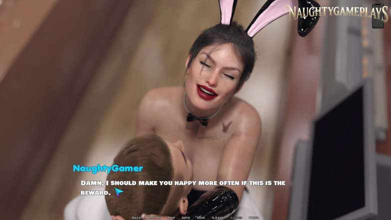 Naughty gameplays: Obsesia unei mame sexy, partea 08 de la Dan Games - sărut...