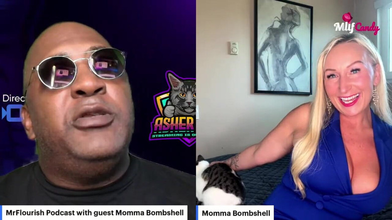 Mr Flourish Live: Mrflourish Podcast an Evening Affair with Guest Momma Bombshell