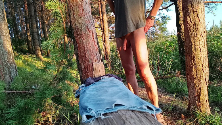 Ole63: Je me suis reposé dans la nature avec masturbation et éjaculation