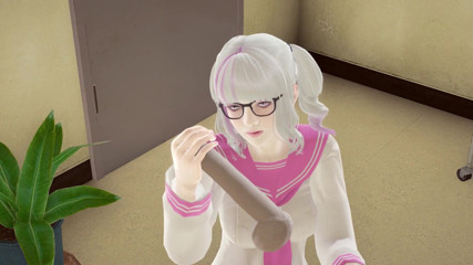 Waifu club 3D: นักศึกษาสาวช่วยชักว่าวให้อาจารย์ในห้องสมุด