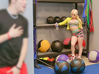 Döllemeli orta yaşlı seksi kadın masajı