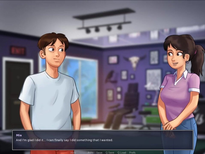 Miss Kitty 2K: Une fille innocente estivale se fait tatouer, partie 148