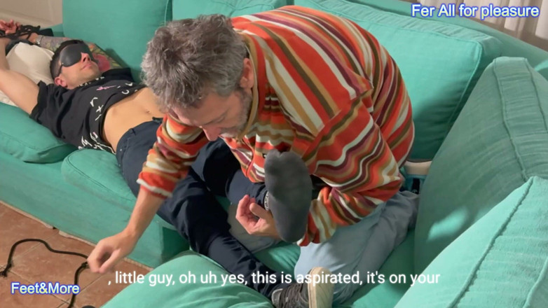 Fer All for pleasure: Fer Gives Pleasure to Tatto Boy Worship Feet