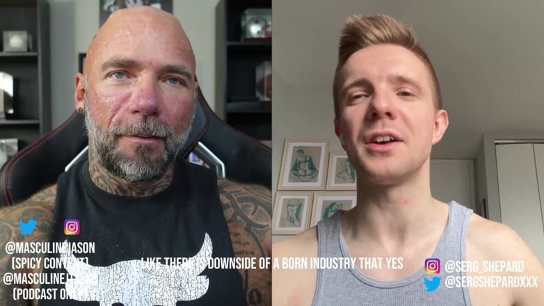 Raw and Uncensored with Masculine Jason: Porn Star Confessions - Serg Shepard (episódio 154)