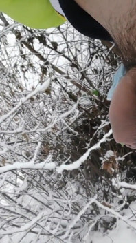 Peeing in Snow Land- Snow Everywhere