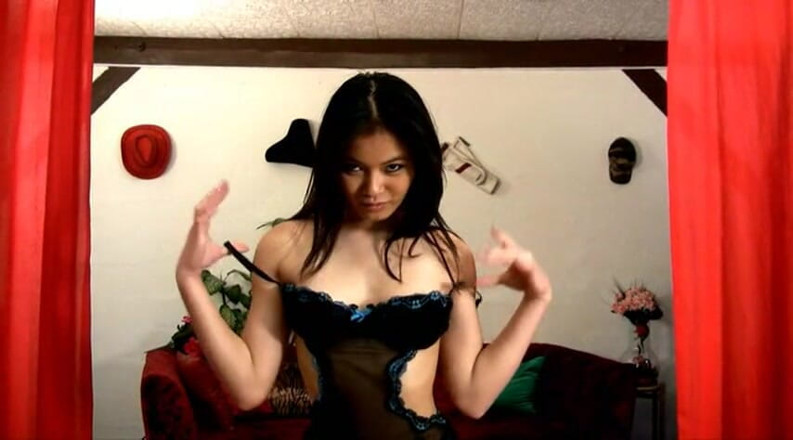 Orgsex: Yoko on the sofa