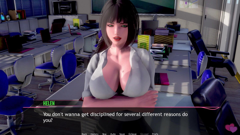 3D Cartoon Porn: Murmullo 11: Adam Boob toca y frota coño a Liz en...