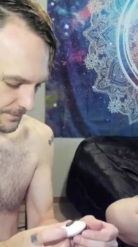 Anal toy prostate massager vibrator with penis ring unboxing