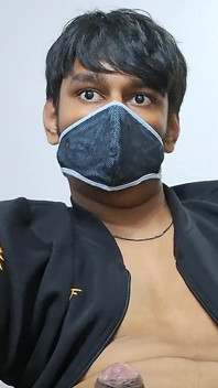 Brownguy in a Jacket Jerking off