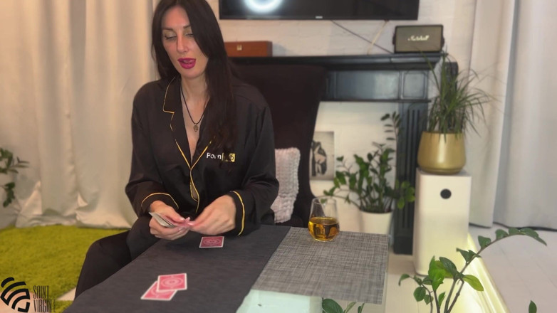 LizaVirgin: Undressing card game with a hot milf